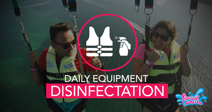 Daily equipment and facilities disinfectation