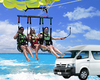 Cancun Parasail with air conditioned transportation