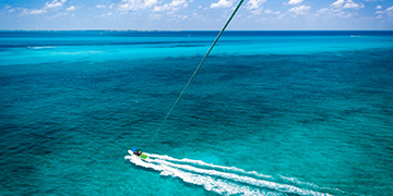 Cancun parasailing