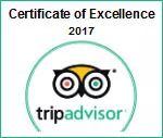 trip advisor certificado de excelencia 2017 parasail cancun